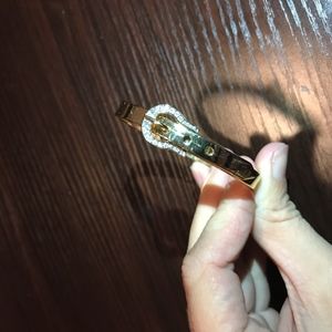 Juicy Couture Gold Buckle Clasp Bracelet